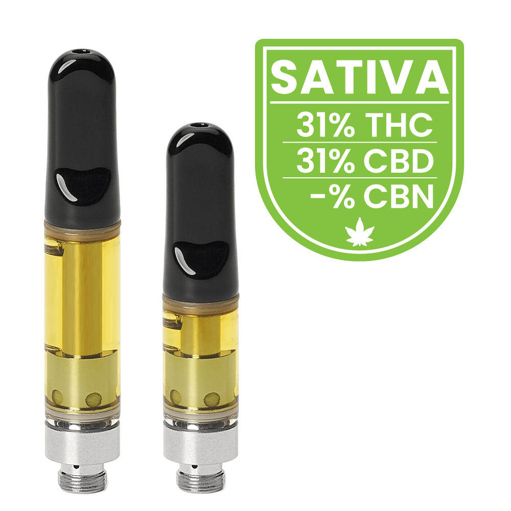 Dutch Cannabis - 1g - 0.5g Cartridge - Orange Creamsicle 31% THC – 31% CBD