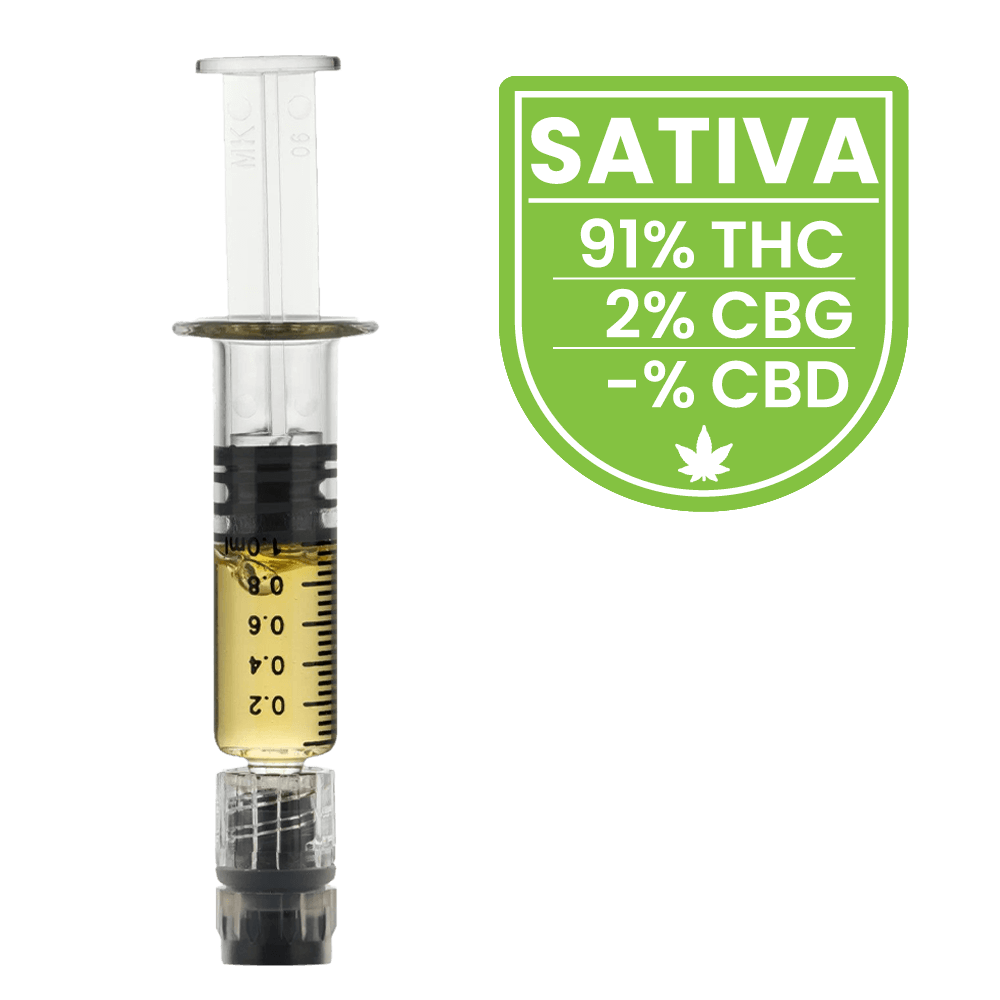 Dutch Cannabis - 1g Syringe - Fruit Punch - 91% THC - 2% CBG