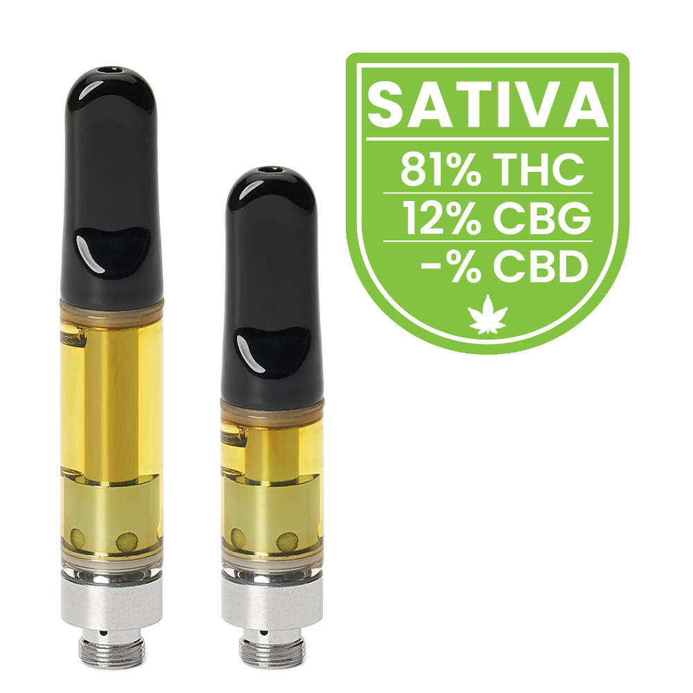 Dutch Cannabis - 1g - 0.5g Cartridge - Blue Dream 81% THC - 12% CBG