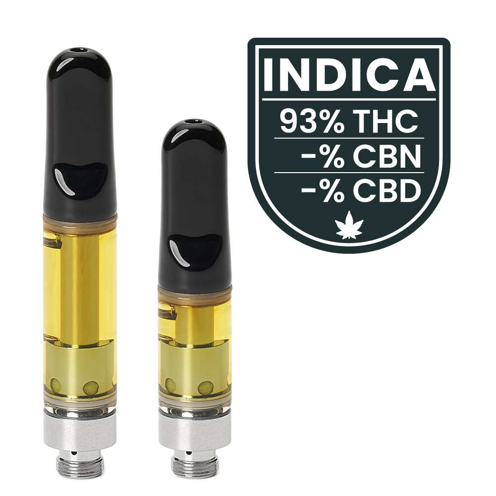 Dutch Cannabis - 1g - 0.5g Cartridge - Lemon Cherry Gelato 93% THC