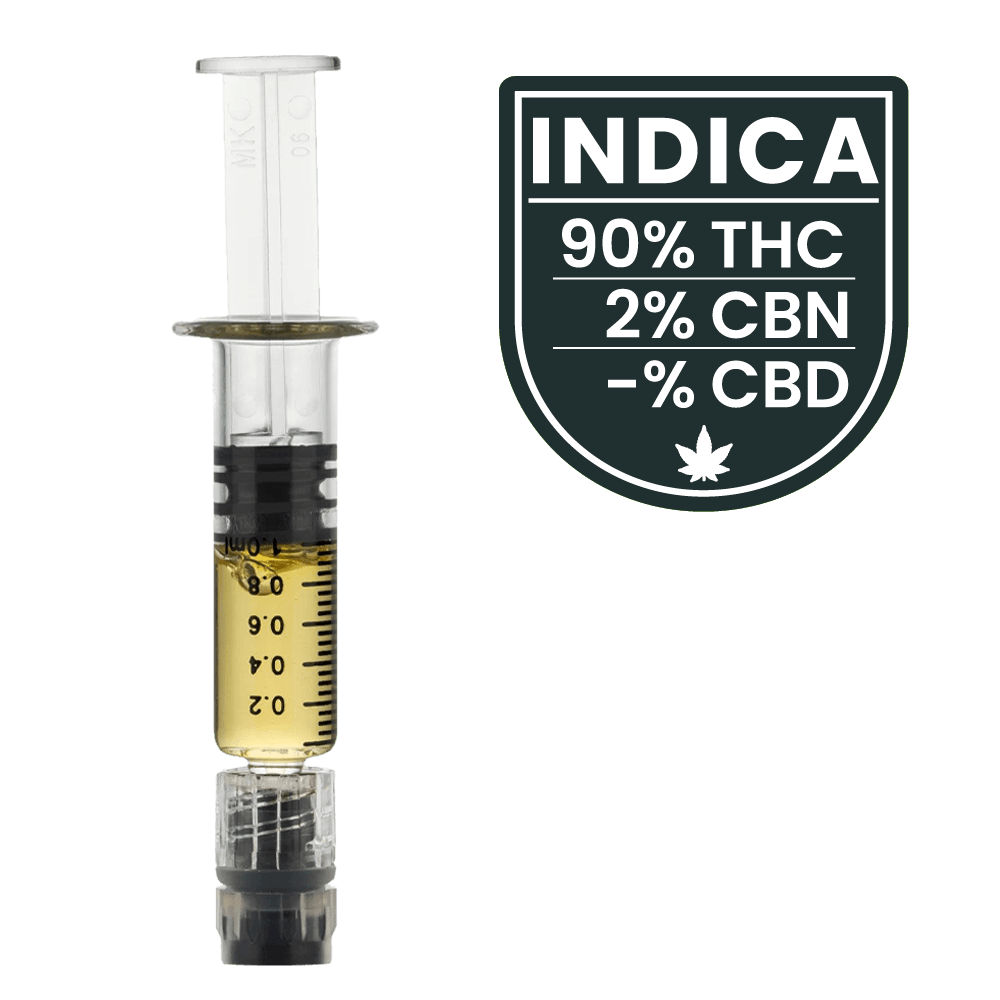 Dutch Cannabis - 1g Syringe - Berry White 90% THC - 2% CBN