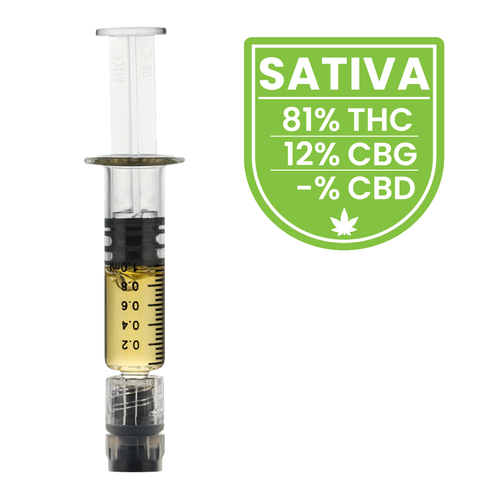 Dutch Cannabis - 1g Syringe - Blue Dream 81% THC - 12% CBG