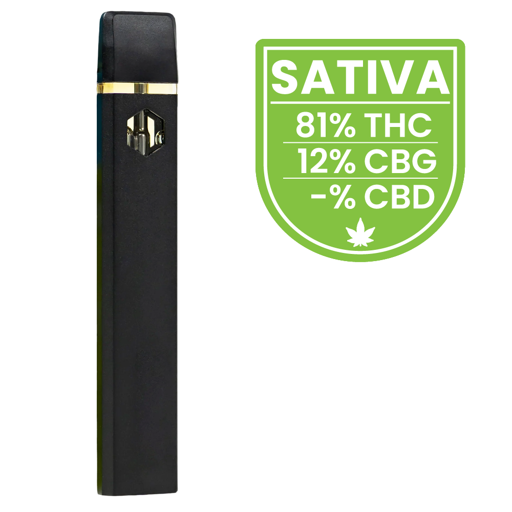 Dutch Cannabis - Disposable vape - Blue Dream 81% THC - 12% CBG (1gr)