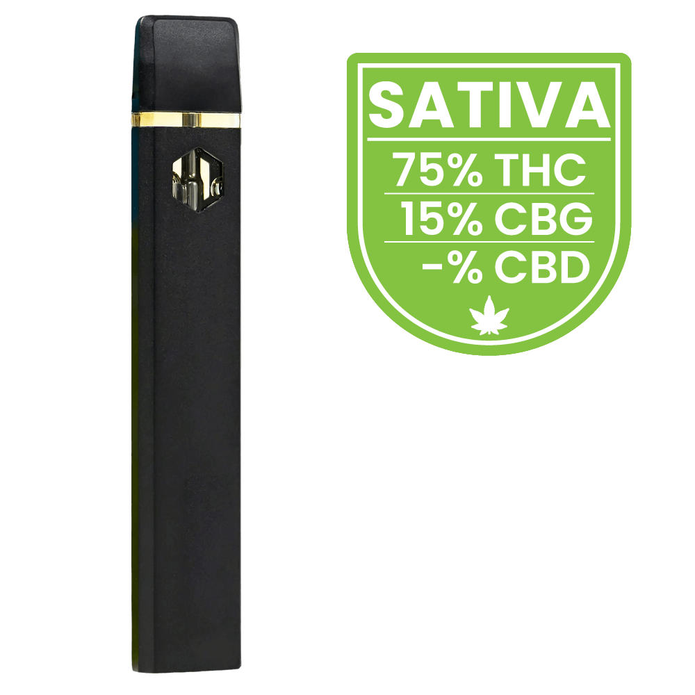 Dutch Cannabis - Disposable vape - Pineapple Express 75% THC - 15% CBG (1gr)