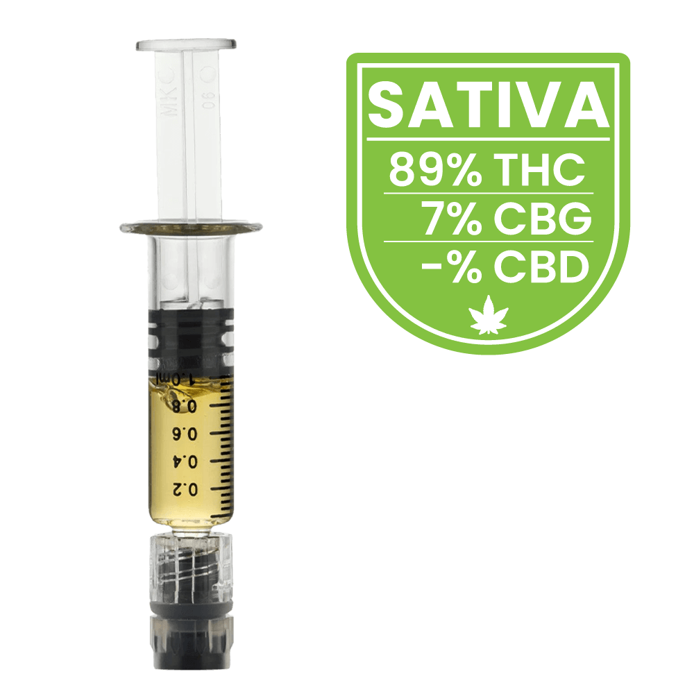 Dutch Cannabis - 1g Syringe - Mango Pineapple Haze - 89% THC - 7% CBG